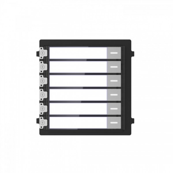 Εικόνα της DS-KD-KK Name tag modular with 6 buttons hikvision