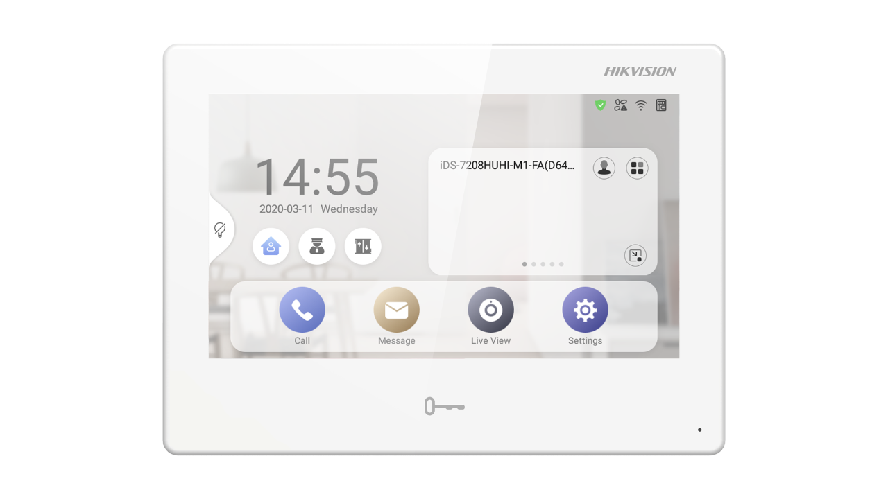Εικόνα της DS-KH9310-WTE1  Video Intercom Network Android Indoor Station Hikvision