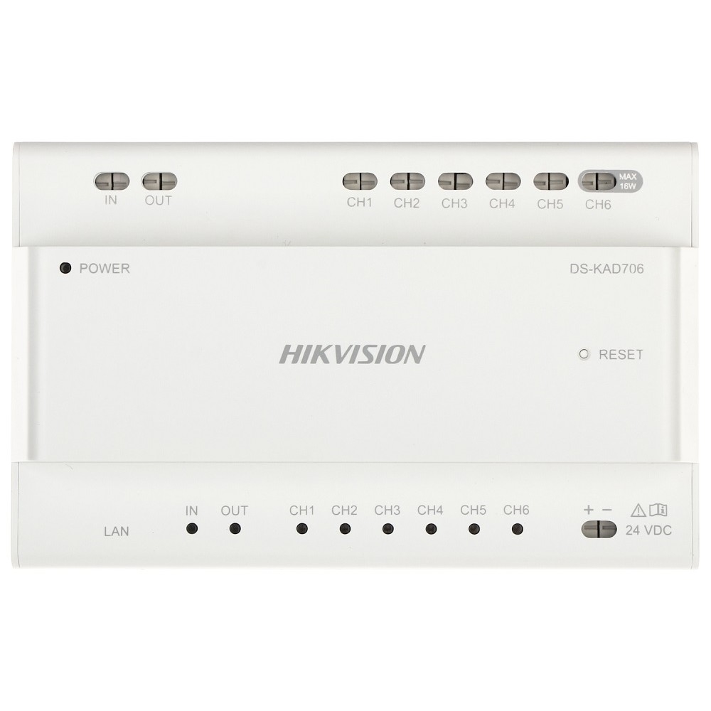 Εικόνα της DS-KAD706 Two-Wire Video/Audio Distributor Hikvision