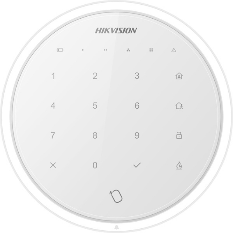 Εικόνα της DS-PKA-WLM-868 Hub Keypad White Color Hikvision