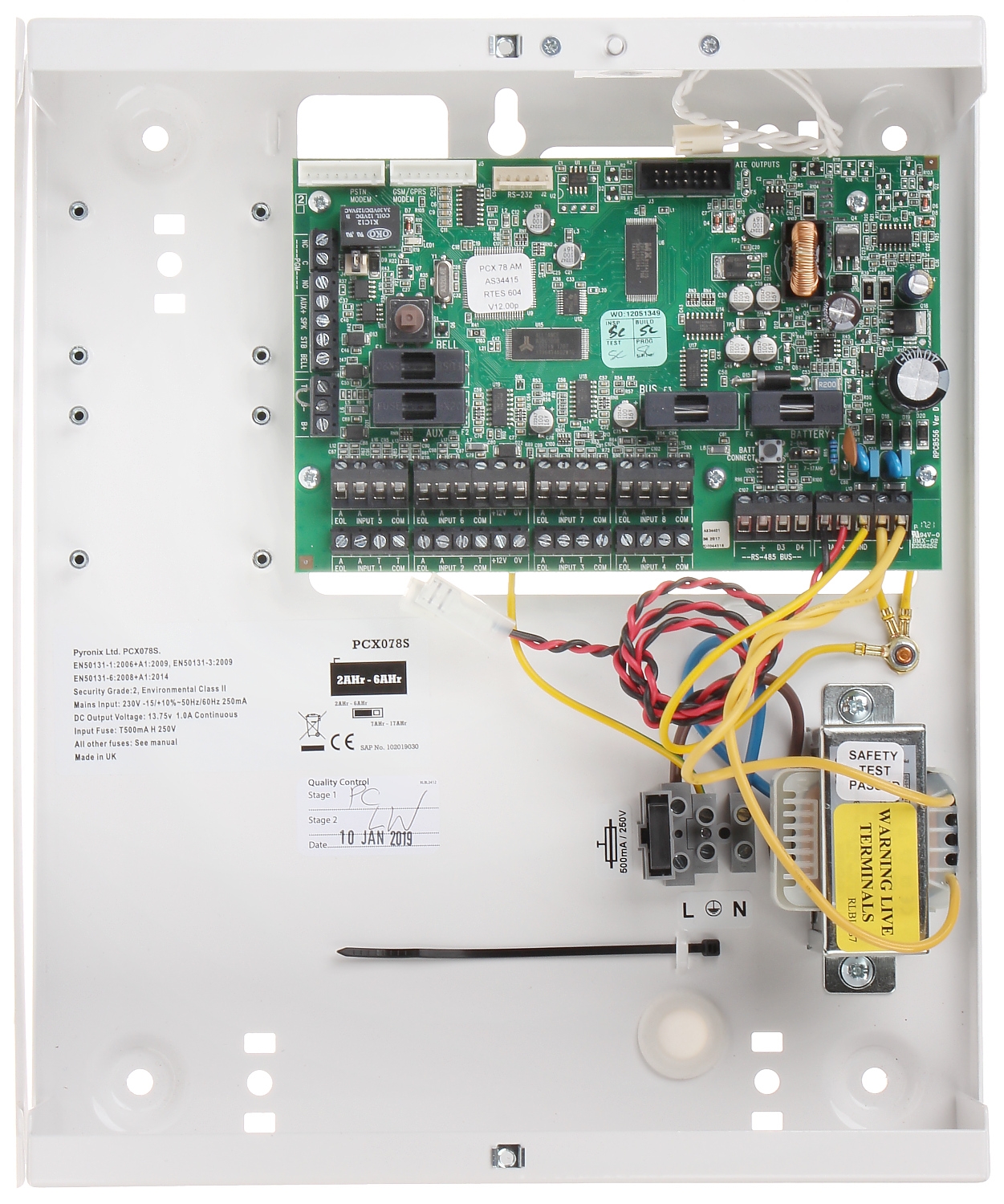 Εικόνα της PCX/AM078-S0  Hybrid Alarm Control Panel Pyronix