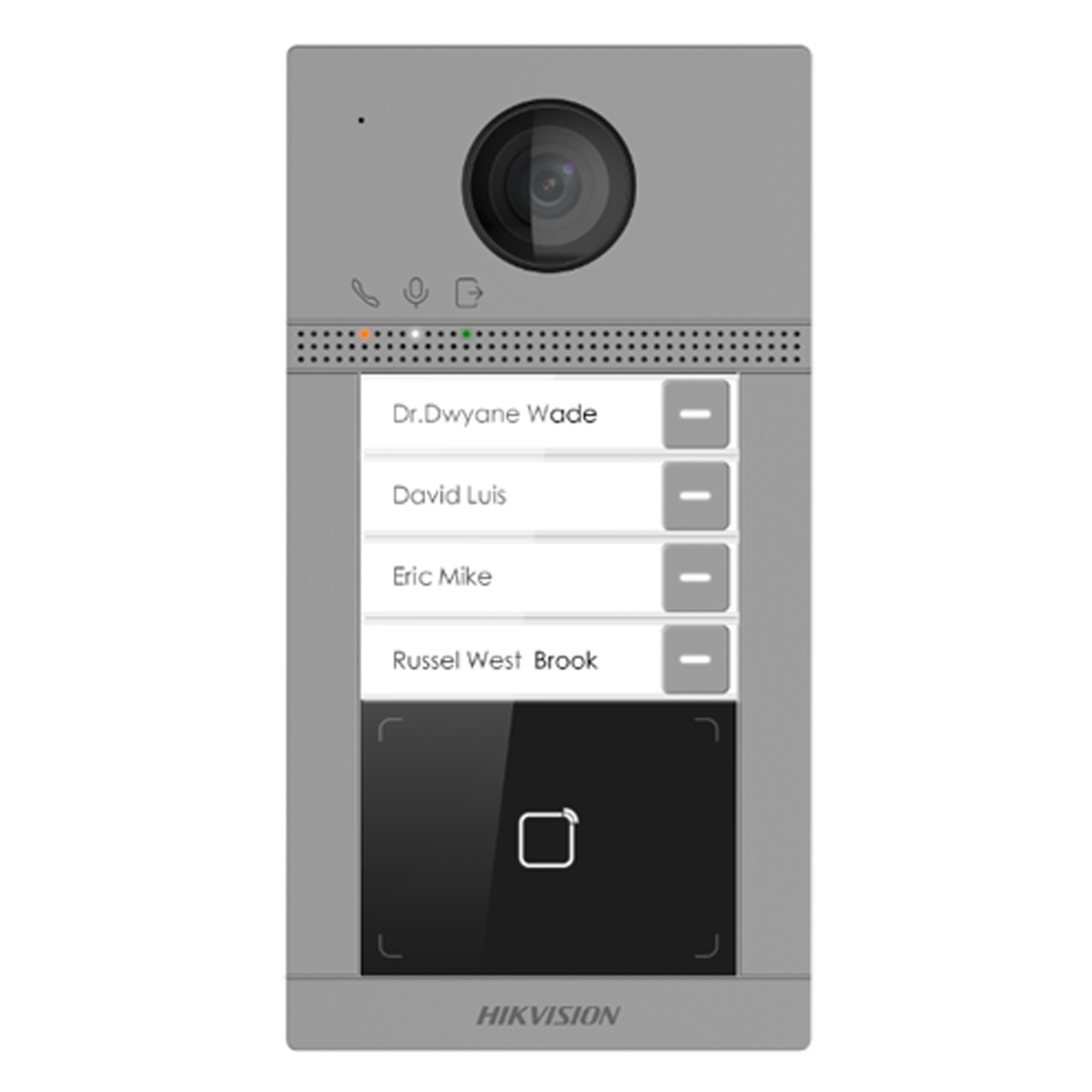 Εικόνα της DS-KV8413-WME1(B)  4 Button Metal Villa Door Station WiFi Hikvision