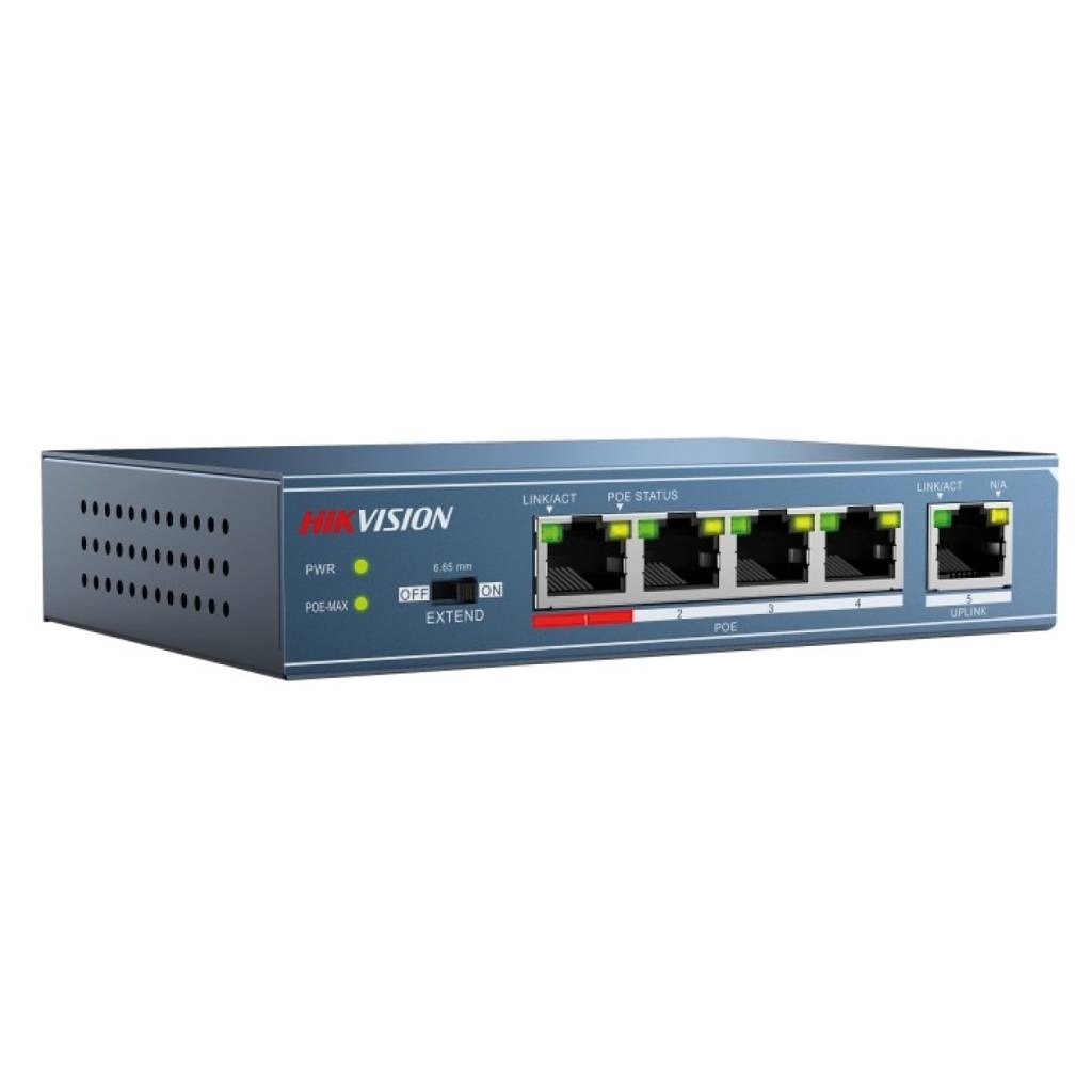 Εικόνα της DS-3E0105P-E/M 4-Port Switch (Unmanaged)