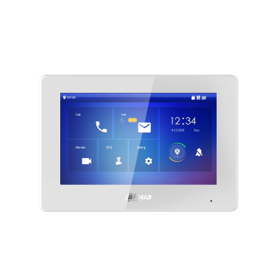 Εικόνα της VTH5422HW  Indoor Monitor 7-inch Touch Screen IP : 2-wire PoE Dahua