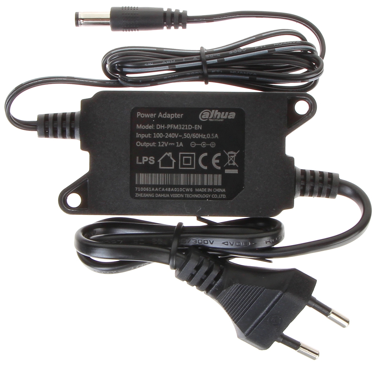 Εικόνα της PFM321D-EN  12V 1A Power Adapter Dahua