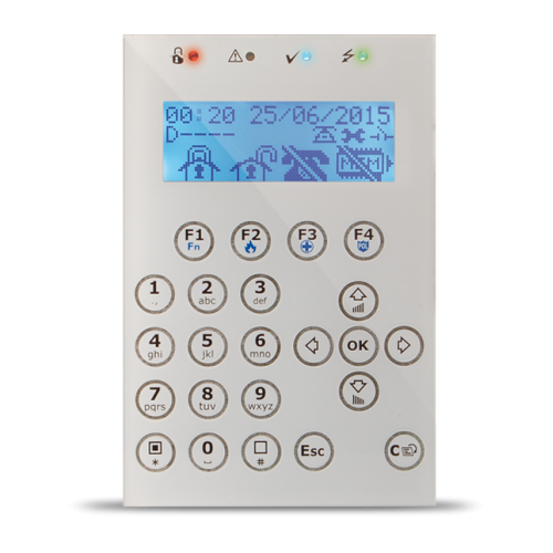 Εικόνα της CONCEPT/GB  Graphic LCD Keypad INIM
