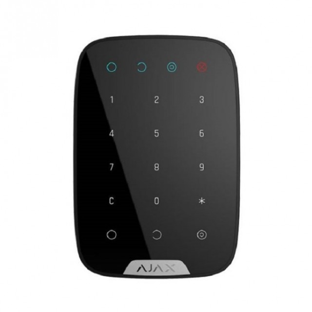 Εικόνα της 8722.12.BL1  Keypad Black Two-Way Wireless Keypad AJAX