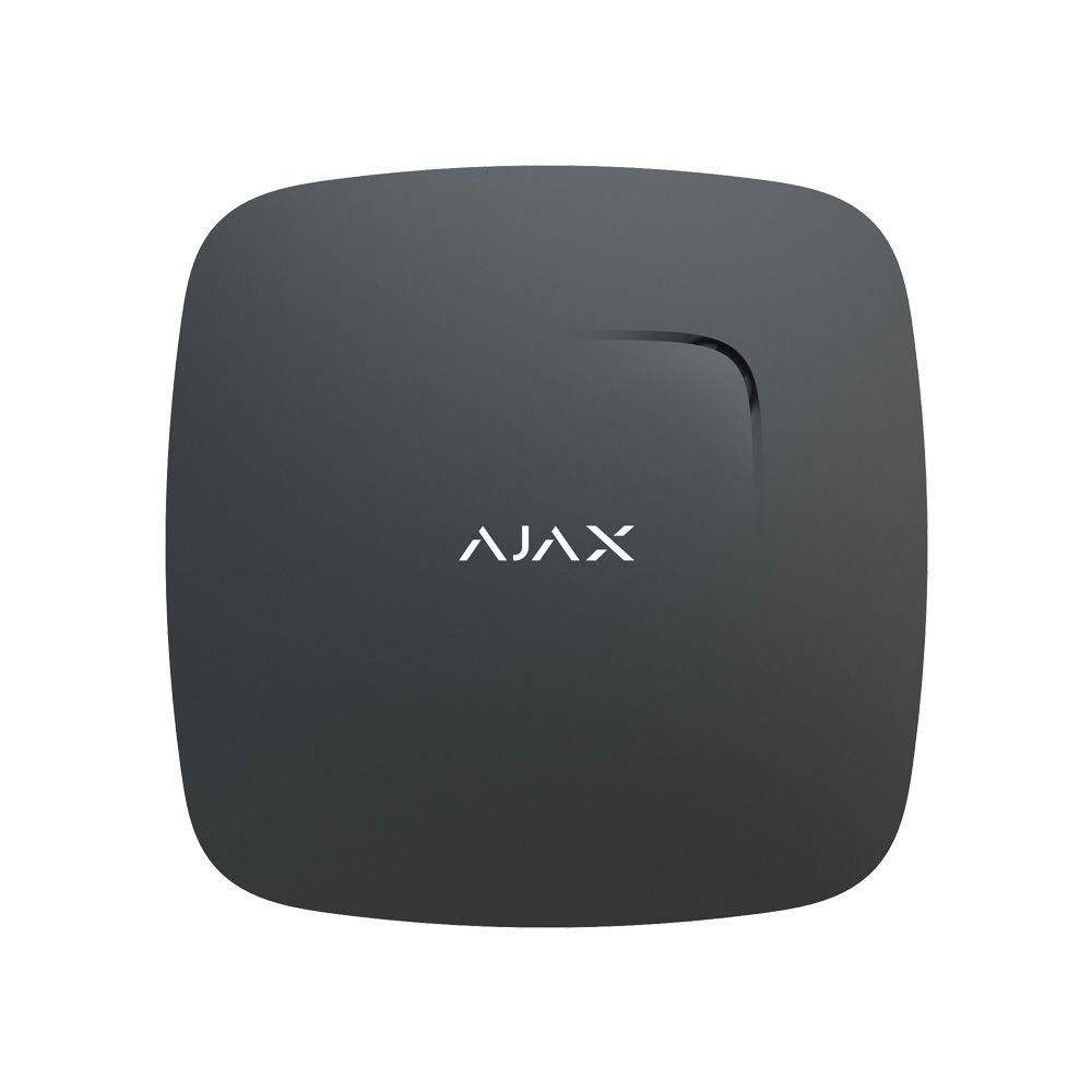 Εικόνα της Fire Protect Black Wireless Smoke and Heat Detector AJAX 8188.10.BL1