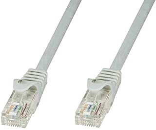 Εικόνα της ICOC U6-SLIM-005T UTP Grey 0.5m Network Patch Copper Cable Ultra Slim Cat.6
