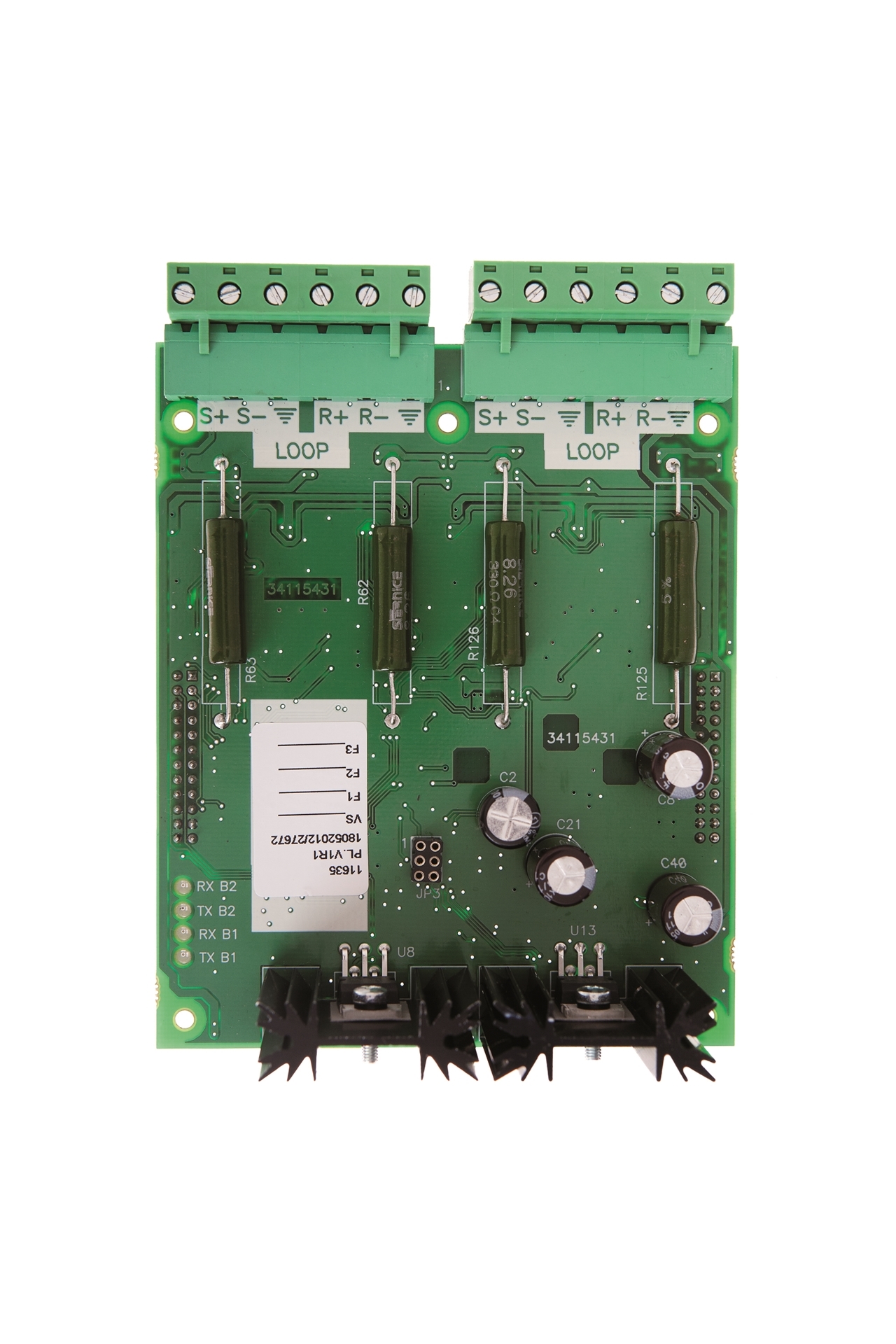 Εικόνα της TBUD-250 Κάρτα Επέκτασης 2 loops με Microprocessor για Modular Διευθυνσιοδοτούμενους Πίνακες CAD-250