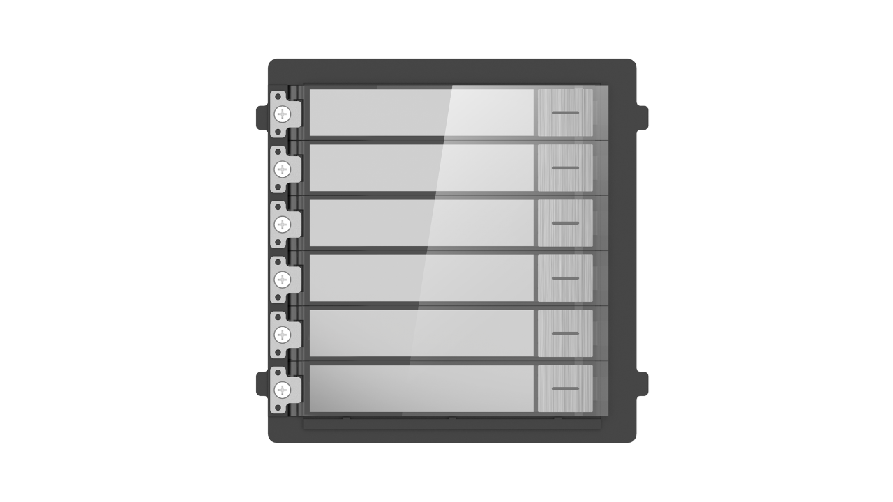 Εικόνα της DS-KD-KK/S  KD8 Series Pro Video Intercom Nametag Module Hikvision