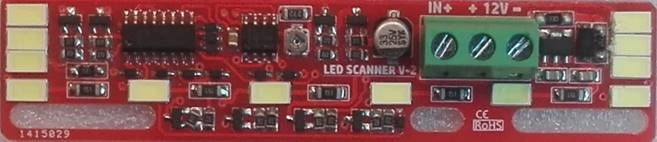 Εικόνα της Πλακέτα με Led προσομοίωσης Scanner