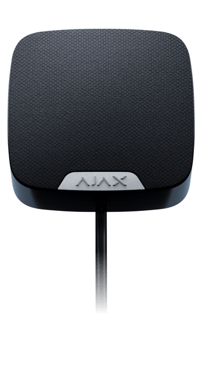 Εικόνα της Home Siren Fibra Black wired Indoor Siren AJAX