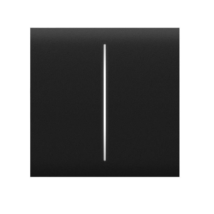 Εικόνα της Center Button (2-Gang) [55] Black Button AJAX