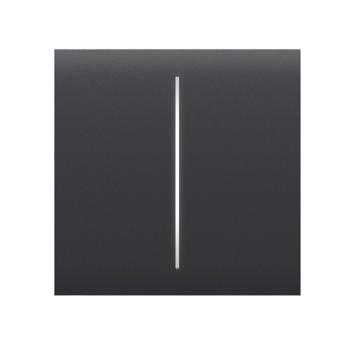 Εικόνα της Center Button (2-Gang) [55] Graphite Button AJAX
