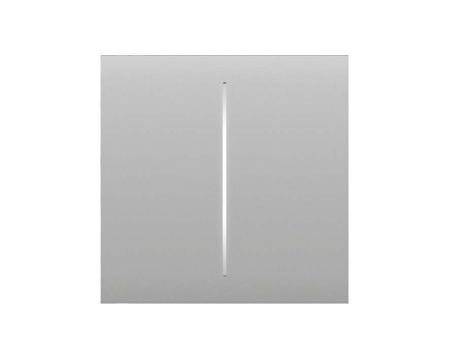 Εικόνα της Center Button (2-Gang) [55] White Button AJAX