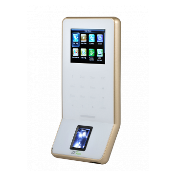 Εικόνα της F22 WHITE Fingerprint Time Attendance Terminal With Bioid Sensor ZK Teco