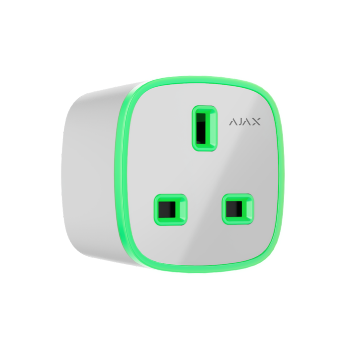 Εικόνα της Socket Wireless White Smart Plug Type G AJAX